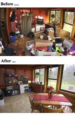 Clutter to Organized