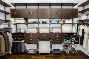 freedomRail Chocolate Pear Closet
