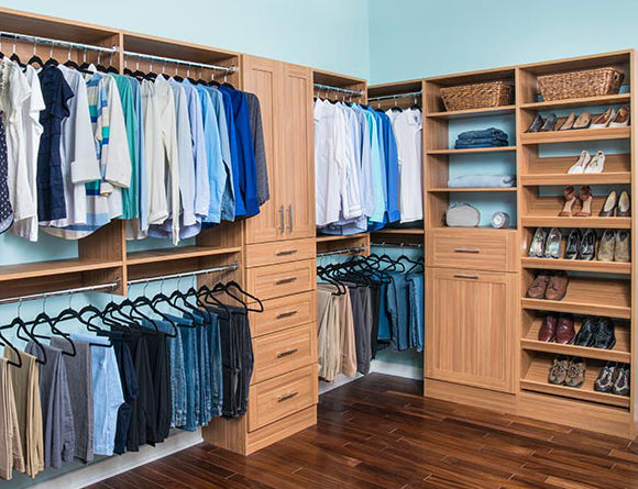 Melamine Closet Organizer